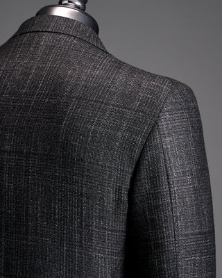 Luigi Bianchi Mantova Wool Alpaca Silk Check Sport Coat 3294