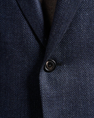 Luigi Bianchi Mantova Herringbone Wool Sport Coat 1539