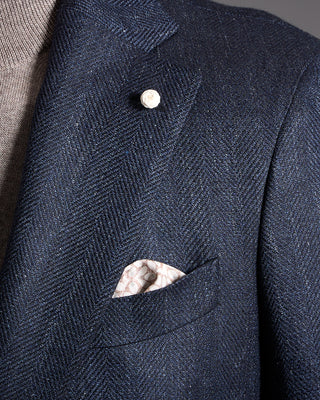 Luigi Bianchi Mantova Herringbone Wool Sport Coat 1540