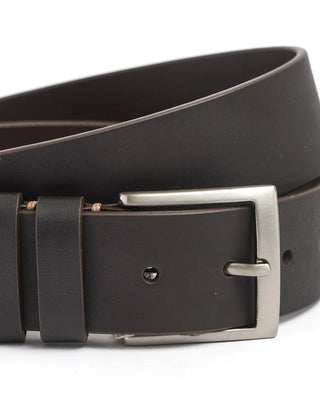Leyva Brown Tanned Distressed Leather Casual Belt