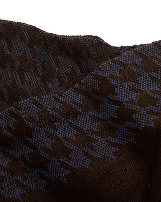 Marcoliani Houndstooth Mid Calf Socks 3032