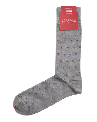 Marcoliani Modal Polka Dot Mid Calf Socks 3062