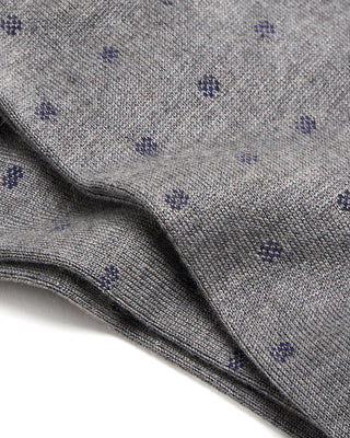 Marcoliani Modal Polka Dot Mid Calf Socks 3064