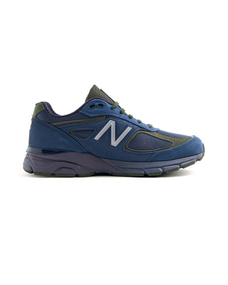 'Made In Usa' 990V4 Sneaker Navy-Meteorite-Kombu