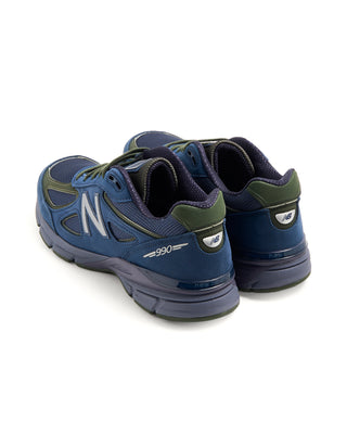 'Made In Usa' 990V4 Sneaker Navy-Meteorite-Kombu