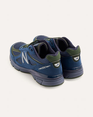 New Balance Made In Usa 990V4 Sneaker Navy Meteorite Kombu 5418