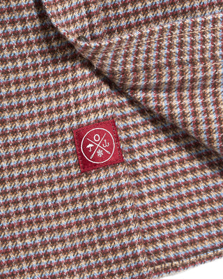 Micro Check Flannel Shirt