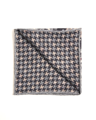 Paolo Albizzati Paisley Silk Pocket Square 6084