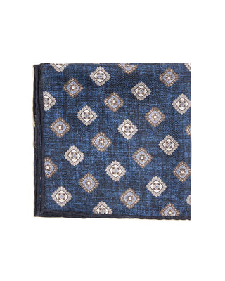 Paolo Albizzati Silk Pocket Square 6089