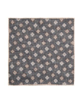 Paolo Albizzati Silk Pocket Square 6106
