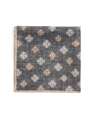 Paolo Albizzati Silk Pocket Square 6108