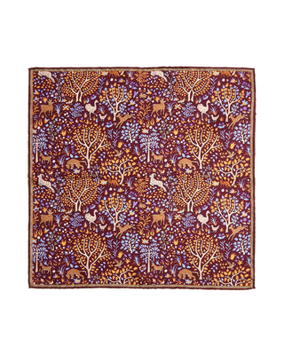 Paolo Albizzati Silk Pocket Square 6144