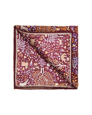 Paolo Albizzati Silk Pocket Square 6147