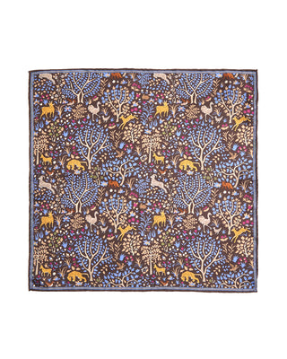 Paolo Albizzati Silk Pocket Square 6127