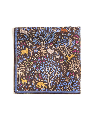 Paolo Albizzati Silk Pocket Square 6129