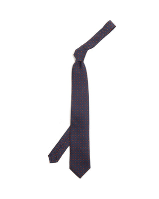 Paolo Albizzati Silk Geometric Tie 6204