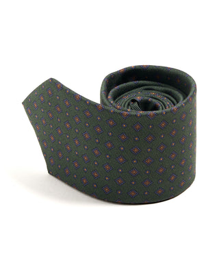 Paolo Albizzati Geometric Silk Tie 6326