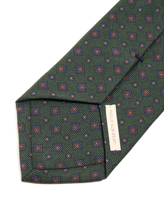 Paolo Albizzati Geometric Silk Tie 6327