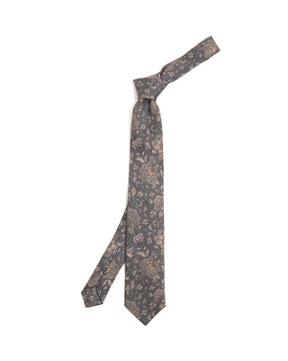 Paolo Albizzati Floral Silk Tie 6185