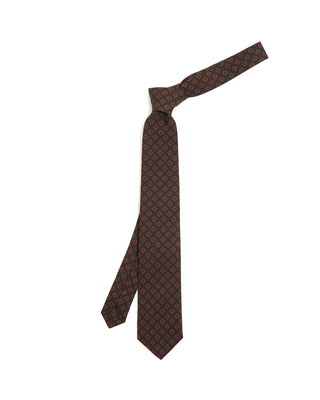 Paolo Albizzati Geometric Silk Tie 6187