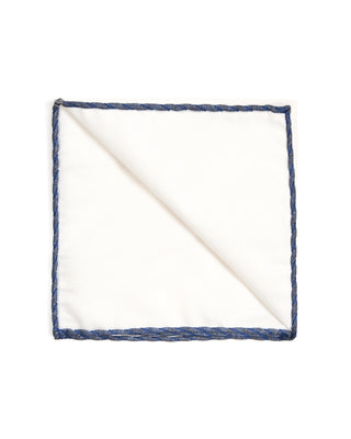 Paolo Albizzati Cotton Pocket Square 6075