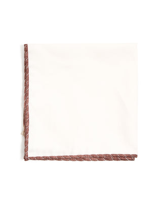 Paolo Albizzati Cotton Pocket Square 6065