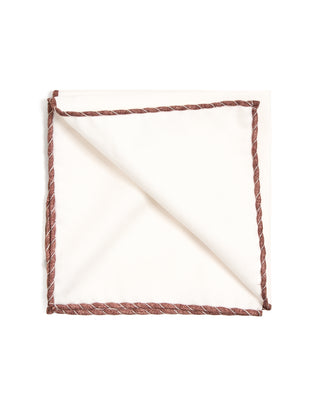 Paolo Albizzati Cotton Pocket Square 6068