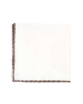 Paolo Albizzati Cotton Pocket Square 6070