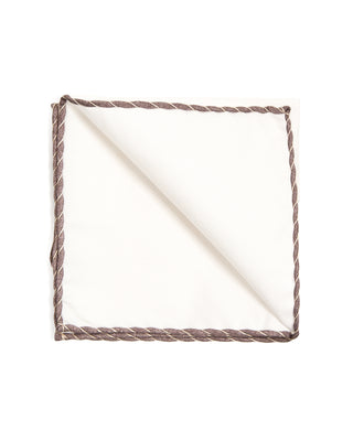 Paolo Albizzati Cotton Pocket Square 6071