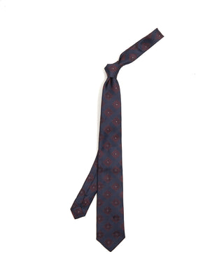 Paolo Albizzati Silk Geometric Tie 6207