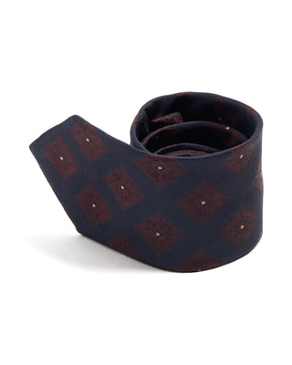 Paolo Albizzati Silk Geometric Tie 6316