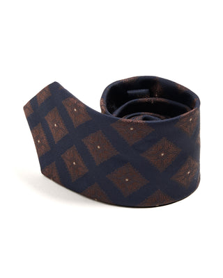 Paolo Albizzati Geometric Silk Tie 6318