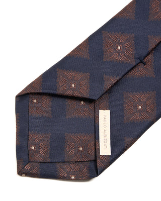 Paolo Albizzati Geometric Silk Tie 6319