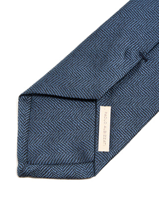 Paolo Albizzati Herringbone Silk Tie 6283