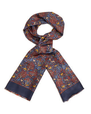 Paolo Albizzati Silk Paisley Scarf 6171