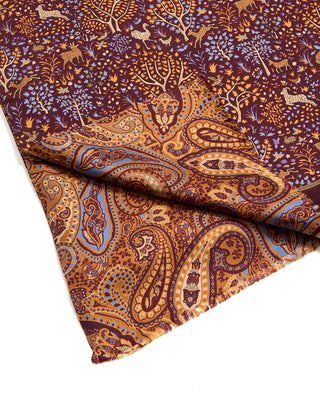 Paolo Albizzati Paisley Silk Scarf 6174
