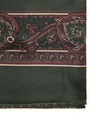 Paolo Albizzati Paisley Silk Scarf 6157