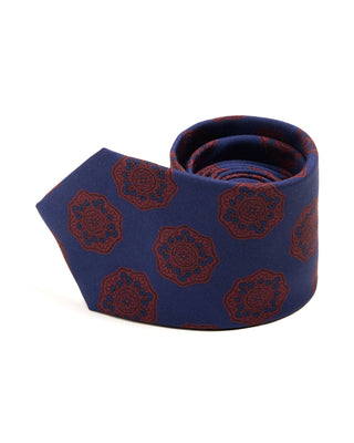 Paolo Albizzati Silk Medallion Tie 6312