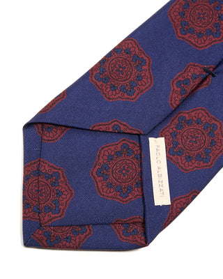 Paolo Albizzati Silk Medallion Tie 6313