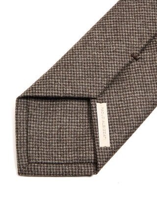 Paolo Albizzati Houndstooth Wool Tie 6272