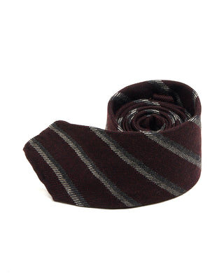 Paolo Albizzati Wool Stripe Tie 6238