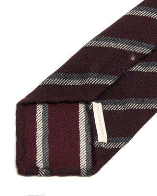 Paolo Albizzati Wool Stripe Tie 6239