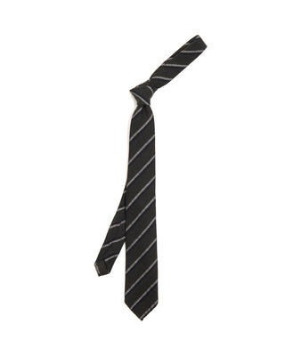 Paolo Albizzati Wool Stripe Tie 6229