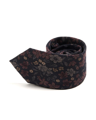 Paolo Albizzati Floral Wool Tie 6294