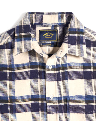 Portuguese Flannel Ecca Cotton Check Flannel Shirt 3803