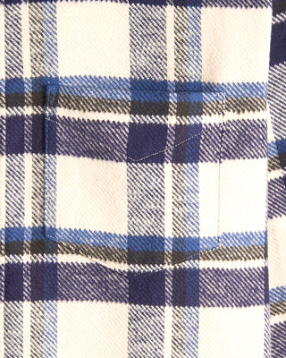 Portuguese Flannel Ecca Cotton Check Flannel Shirt 3804