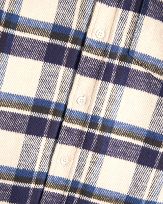Portuguese Flannel Ecca Cotton Check Flannel Shirt 3805
