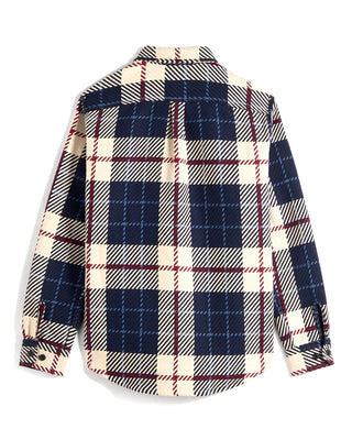 Portuguese Flannel Upper Plaid Flannel Overshirt 3832