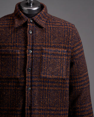 Portuguese Flannel Polaris Plaid Overshirt 3361