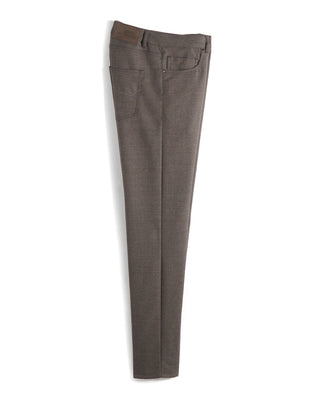 Paul  Shark Herringbone Wool Twill Trousers 935